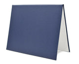 6x8 Diploma Covers in tent style, book style or landscape formats.