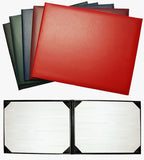 Double Certificate Covers, tent style or panoramic formats.