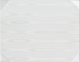 white moire certificate cover with white satin ribbon corners
